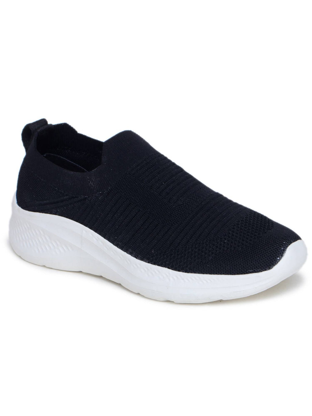 Black Walking Shoes for Women | SH9 - view 2