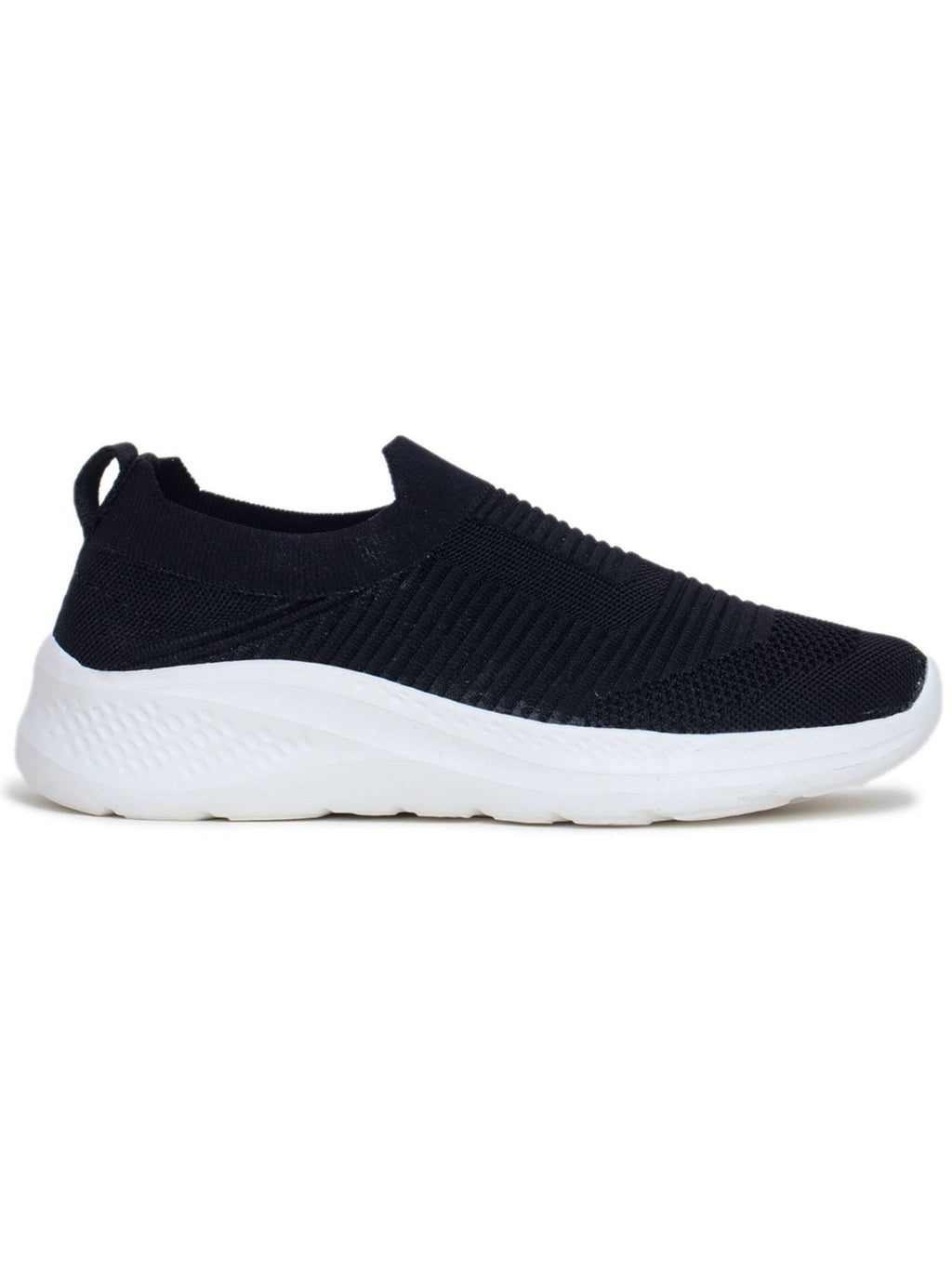 Black Walking Shoes for Women | SH9 - view 3