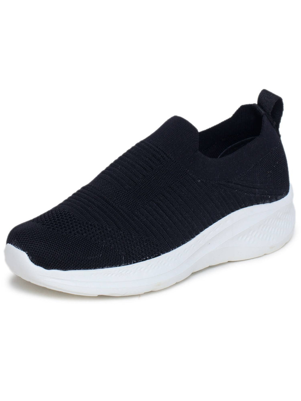 Black Walking Shoes for Women | SH9 - view 7
