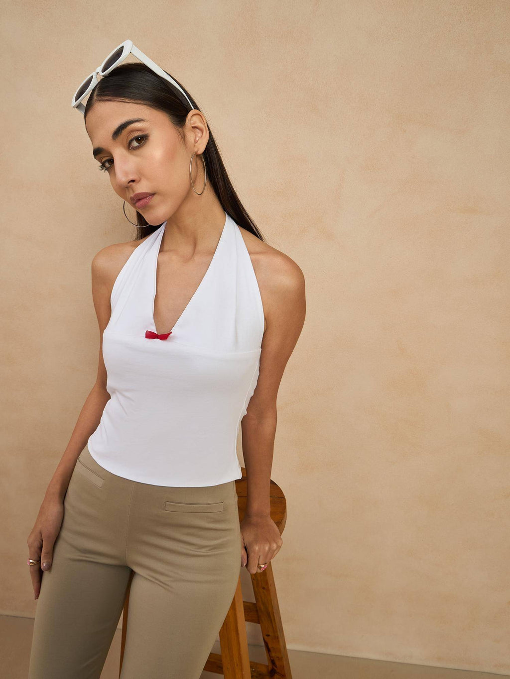 Halter Neck Tie Up Top | HT67 - view 6