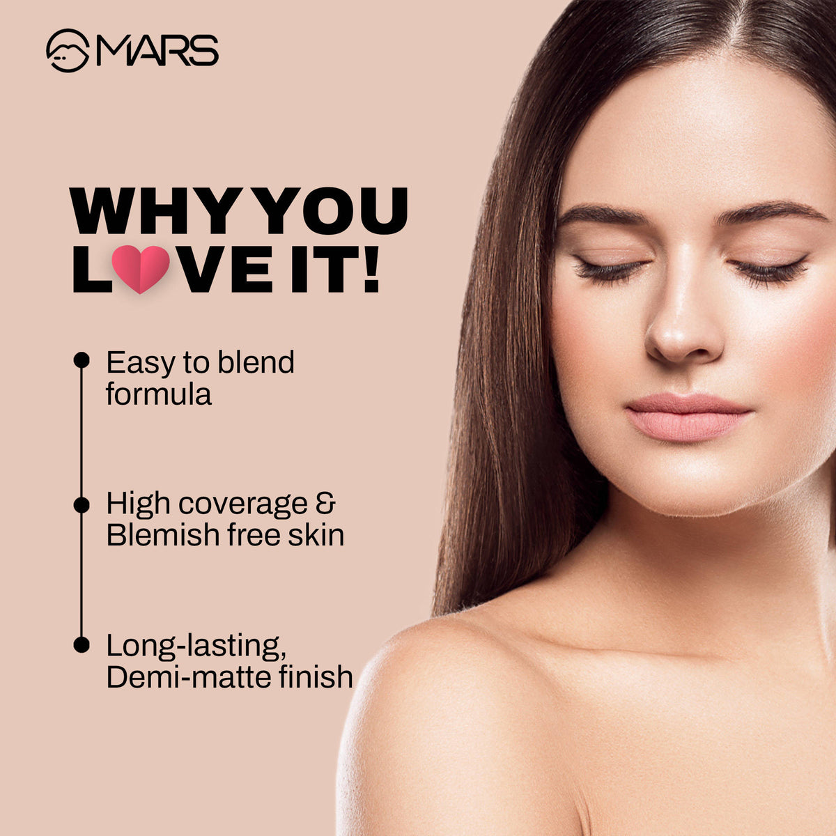 SPF50 PA++++ High Coverage Liquid Foundation | F14 - view 4