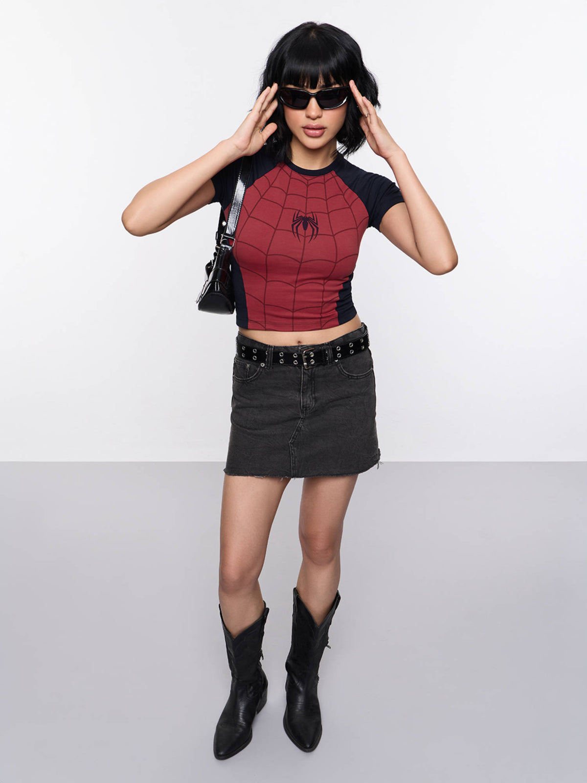 Official Marvel Spider-Man: MJ Women Knit Crop Top | CT61 - view 4