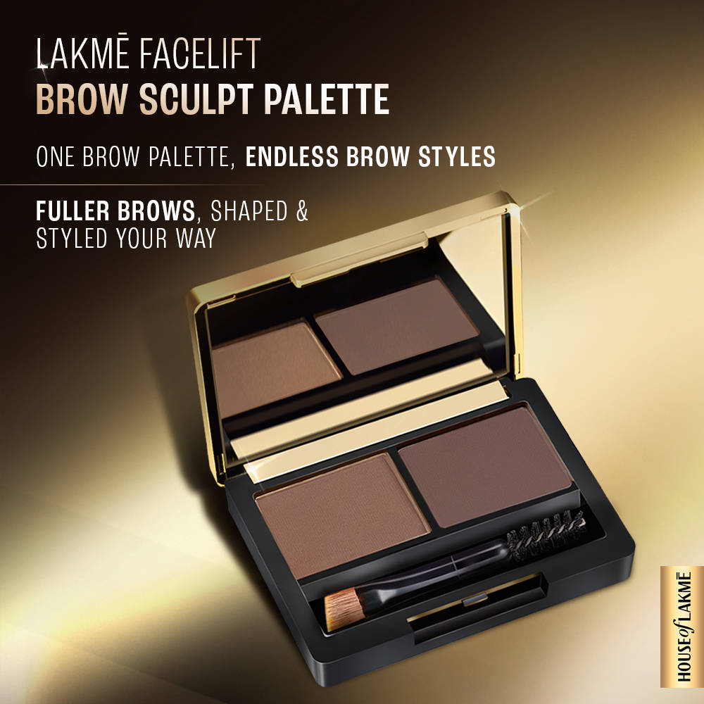 Facelift Brow Sculpt Palette With Dual Applicator, Natural Matte Finish | E20 - view 3