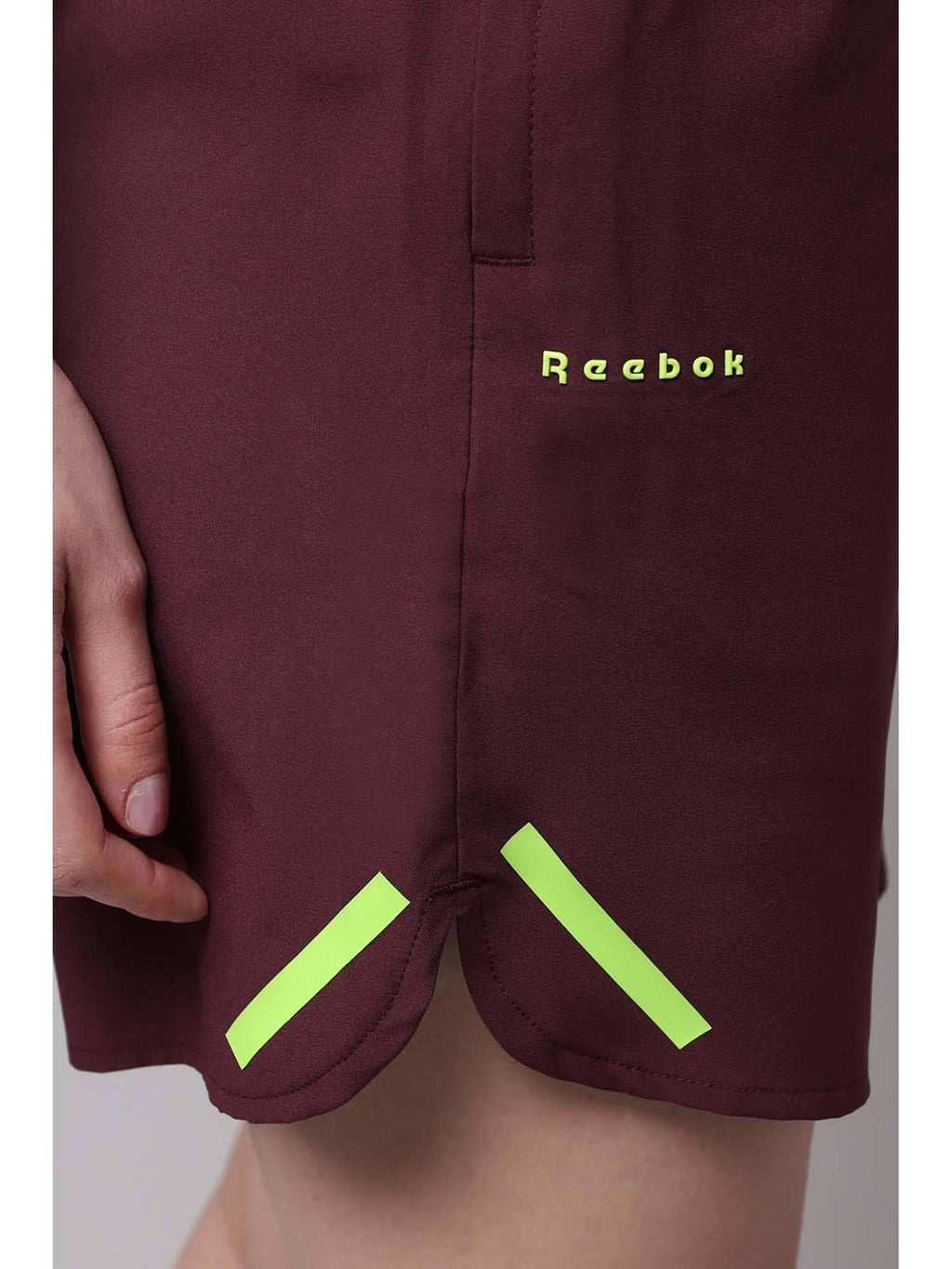 Women Maroon Shorts - view 6