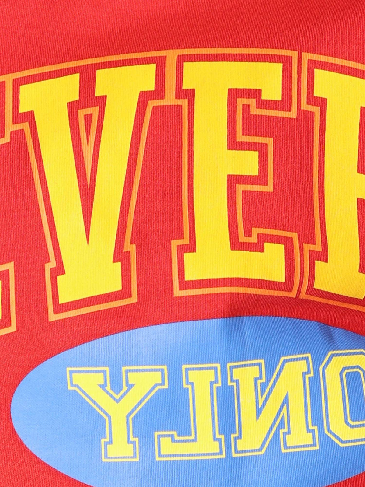 Women Typographic Slim Fit Red Top | HT67 - view 5