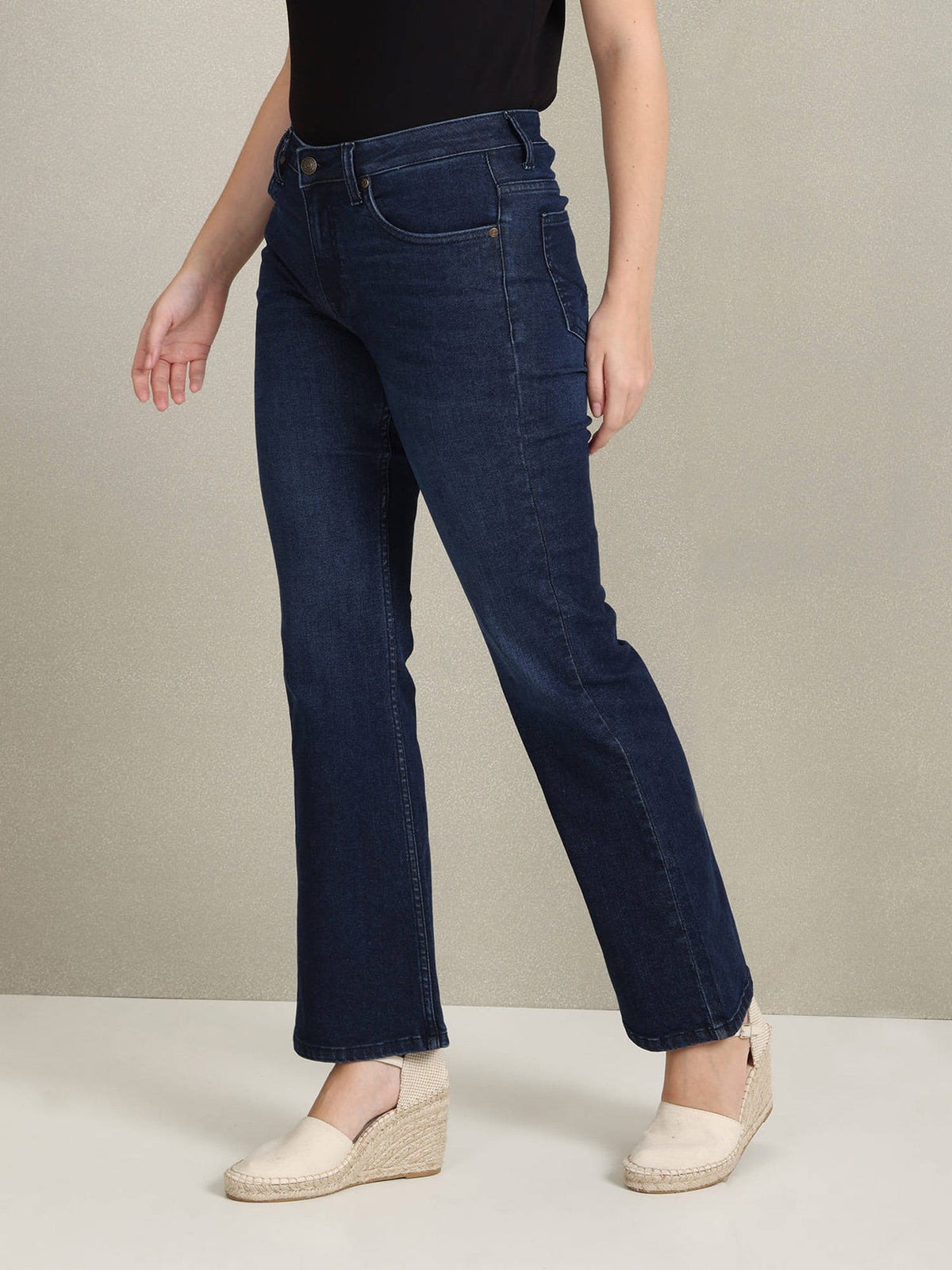 Dark Wash Bootcut Jeans | BT10 - view 3