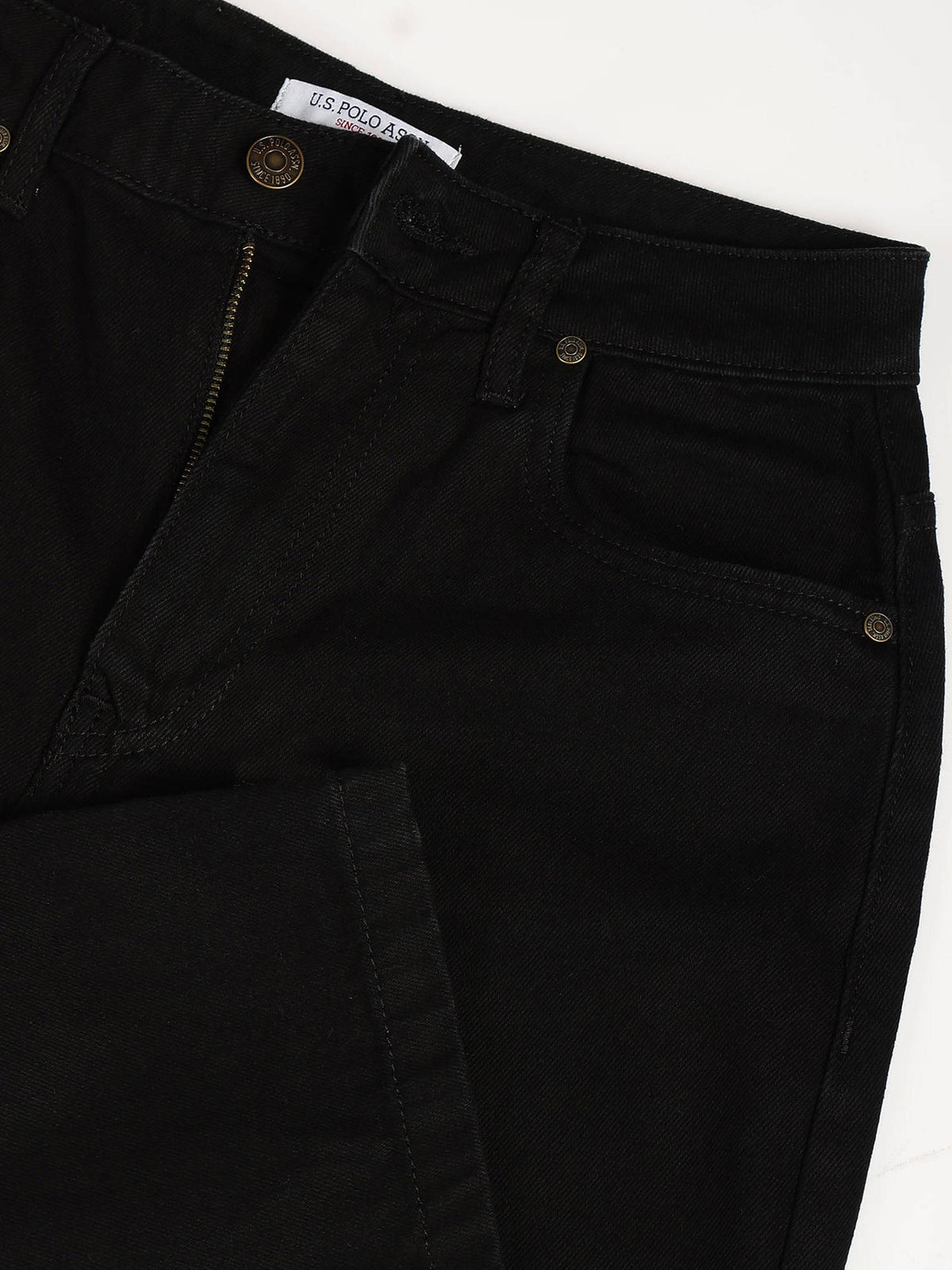Wide Leg High Rise Jeans | WL90 - view 2