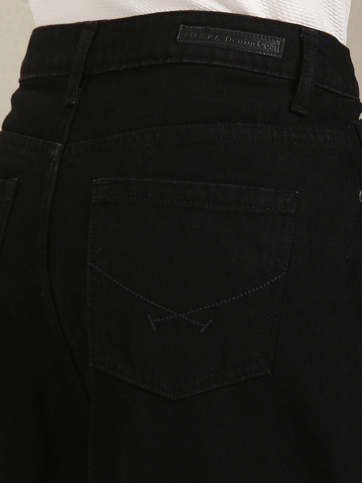 Wide Leg High Rise Jeans | WL90 - view 7