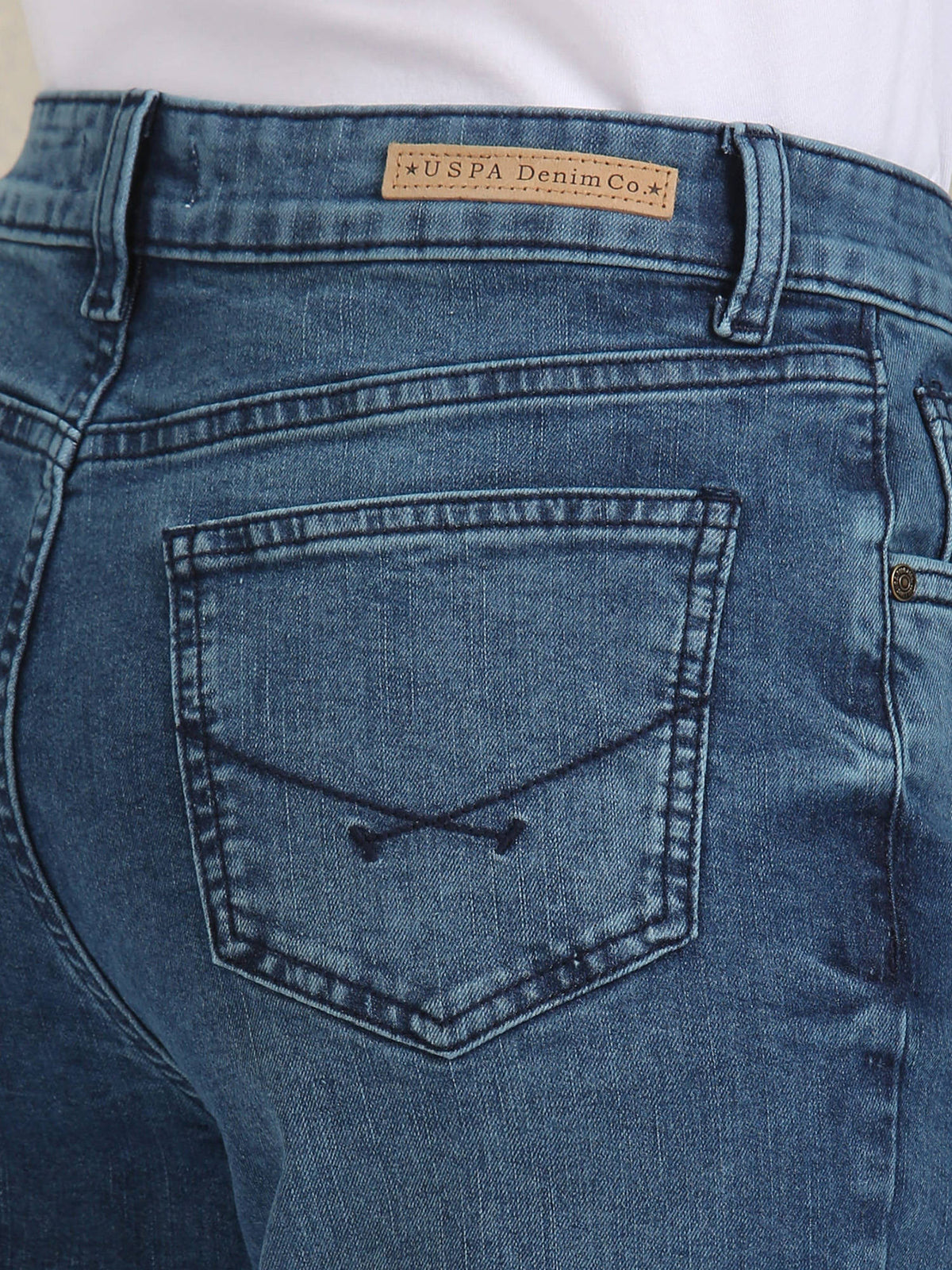 Straight Fit High Rise Jeans | ST23 - view 7