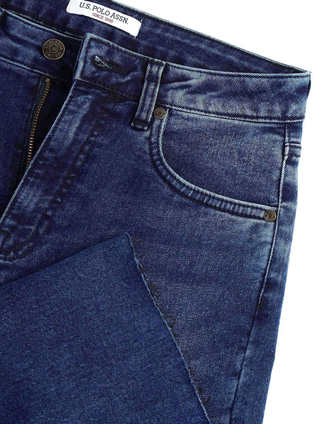 Straight Fit Blue Jeans | ST23 - view 2