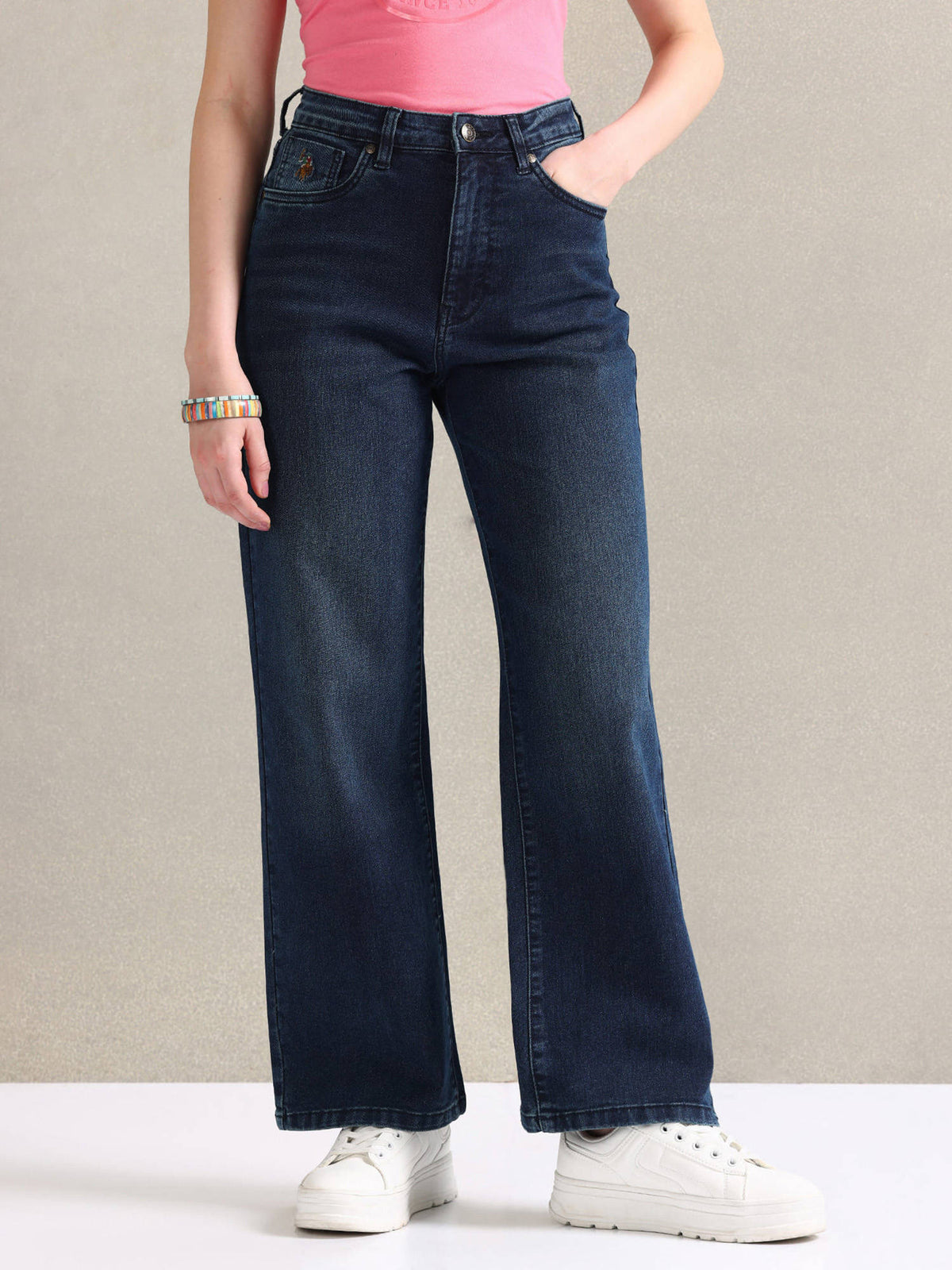 Straight Fit Blue Jeans | ST23 - view 1