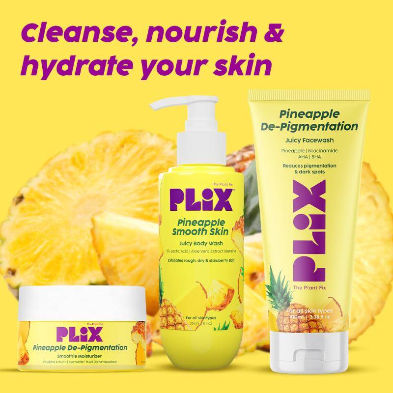 Pineapple Trio With Cleanser, Body Wash & Moisturizer | PL1 - view 11