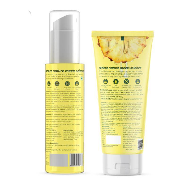 Pineapple Depigmentation Regime With Fruity Toner & Cleanser | PL1 - view 2