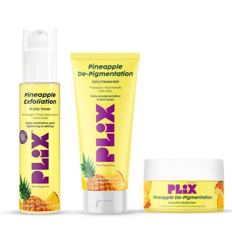 Pineapple Depigmentation Regime With Toner, Cleanser & Moisturizer | PL1 - view 1