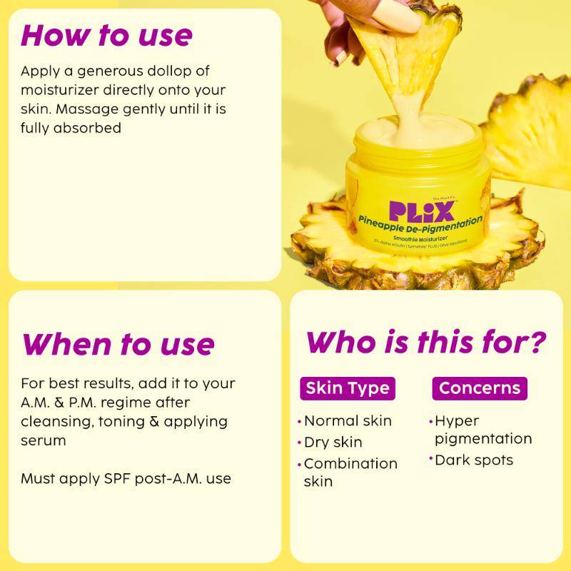 Pineapple Depigmentation Regime With Toner, Cleanser & Moisturizer | PL1 - view 12