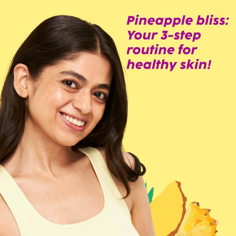 Pineapple Depigmentation Regime With Toner, Cleanser & Moisturizer | PL1 - view 5
