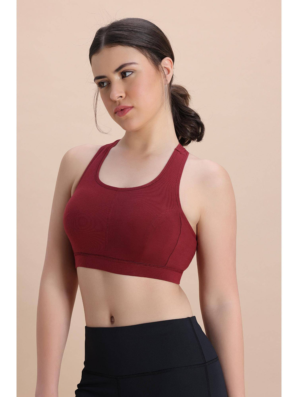 Merlot Zelocity Low Impact Sports Bra | sb09 - view 2