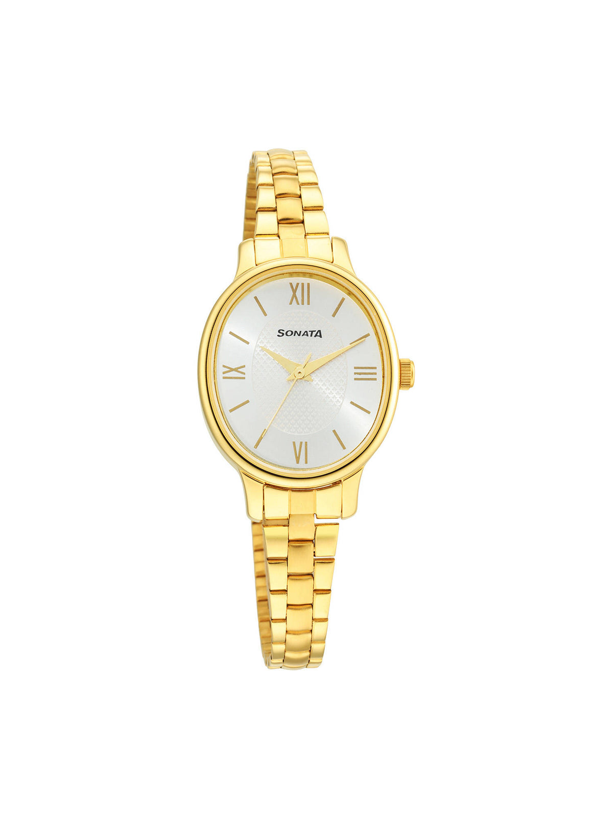 Classic Gold 8179YM01 White Dial Analog watch for Women | W92 - view 1