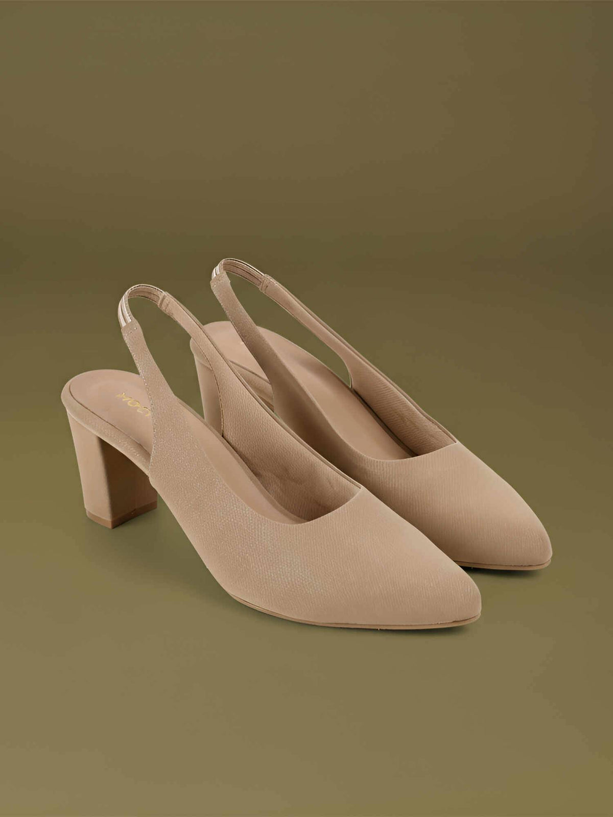 Black Synthetic Pointed Toe Heels | H78 - view 11