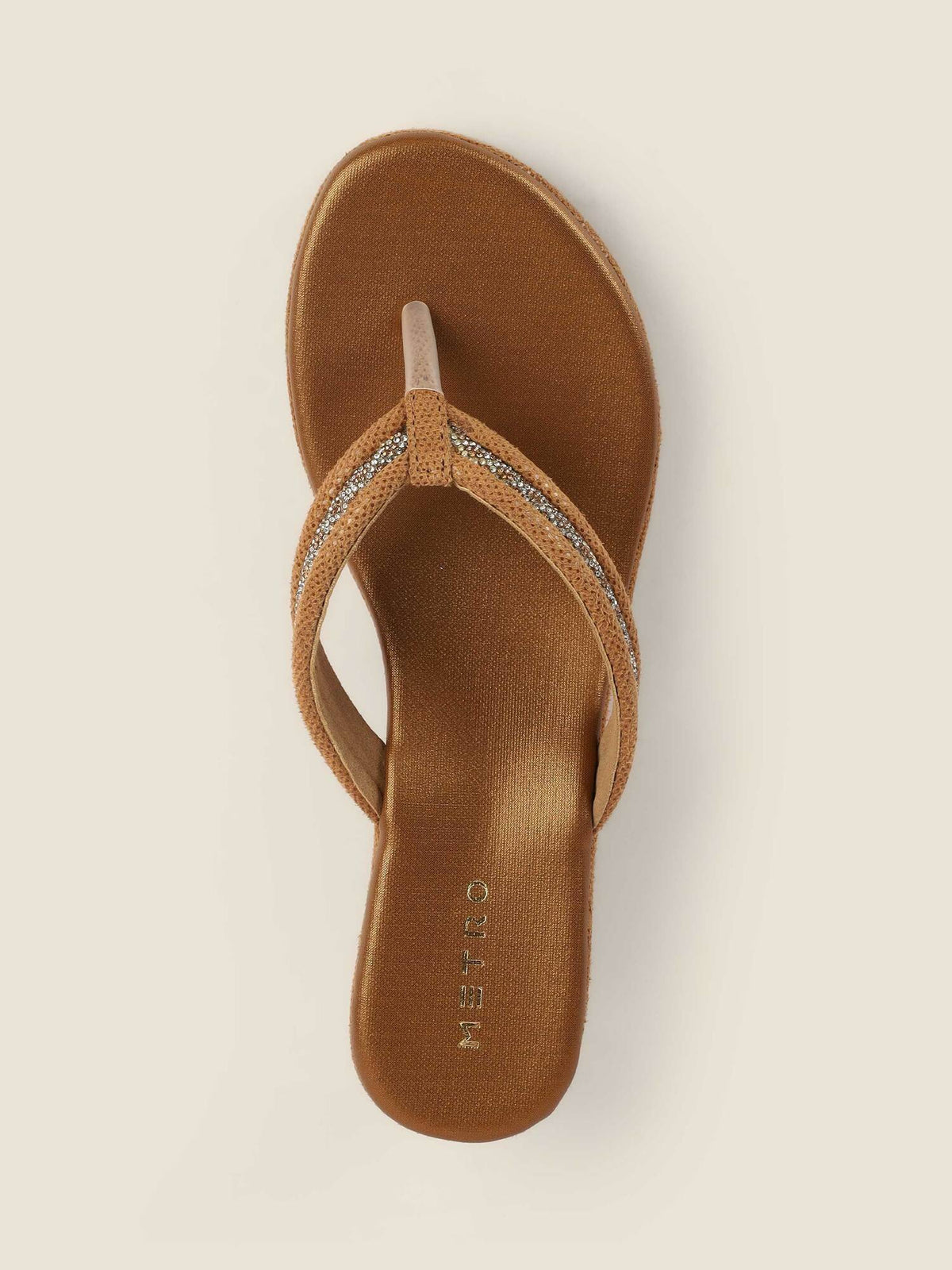 Brown Synthetic Round Toe Wedges | H78 - view 7