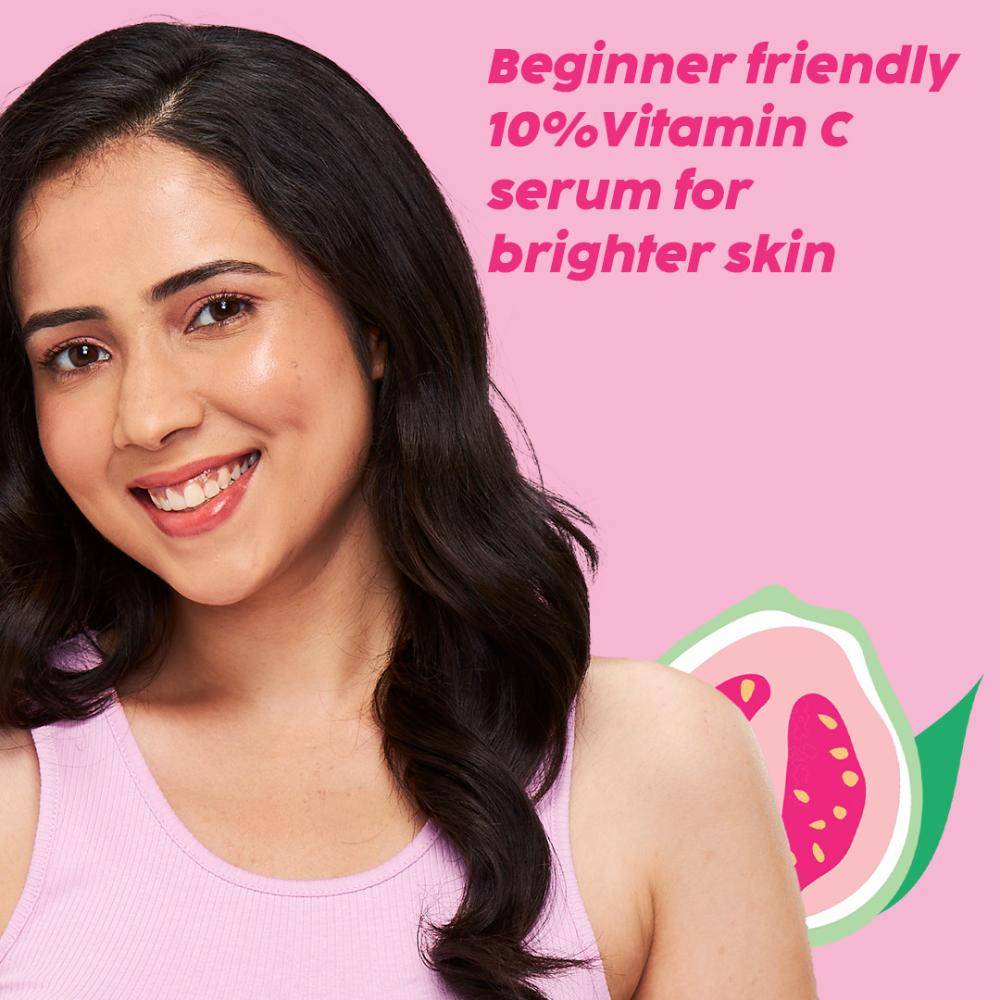 10% Vitamin C Guava Face Serum for Skin Brightening & Even tone with Hyaluronic acid & Pentavitin | PL1 - view 8
