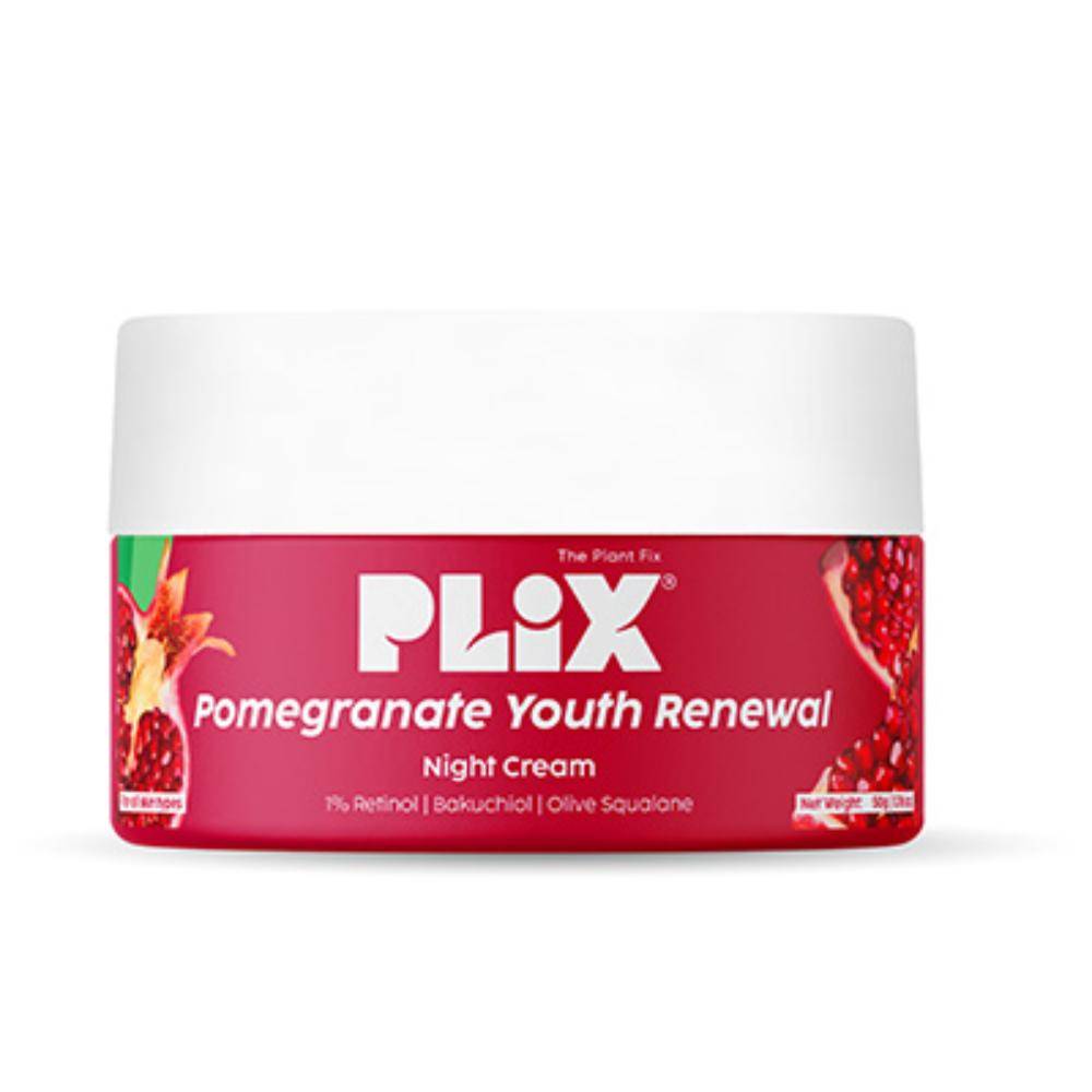 1.20% Retinol & 1% Bakuchi Oil Pomegranate Anti Ageing Night Cream, Reduce Fine Line & Wrinkles | PL1 - view 1