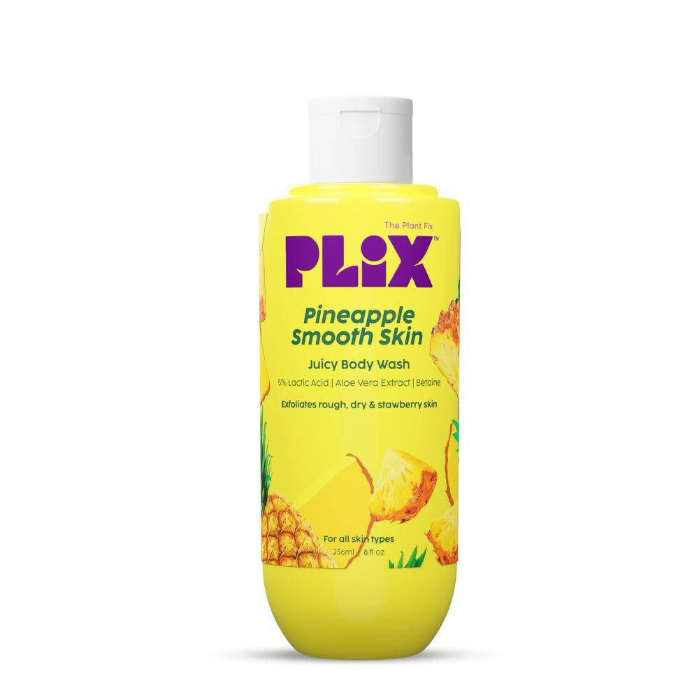 Pineapple 5% Lactic Acid Body Wash Exfoliates Dry, Rough & Strawberry Skin With Deep Cleansing | PL1 - view 1