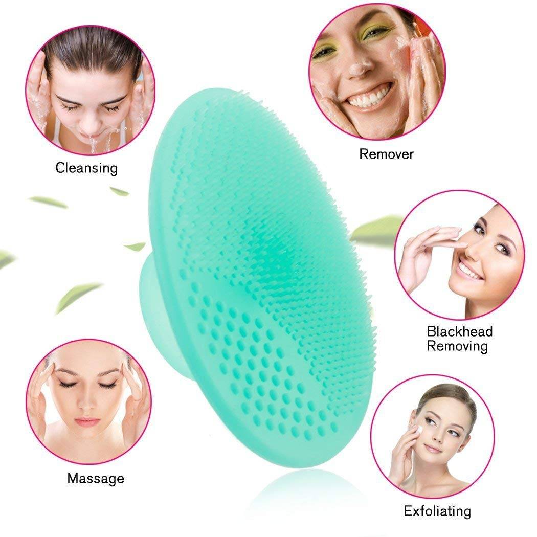 Face Scrubber and Soft Silicone Facial Cleansing Brush Pad | T32 - view 2