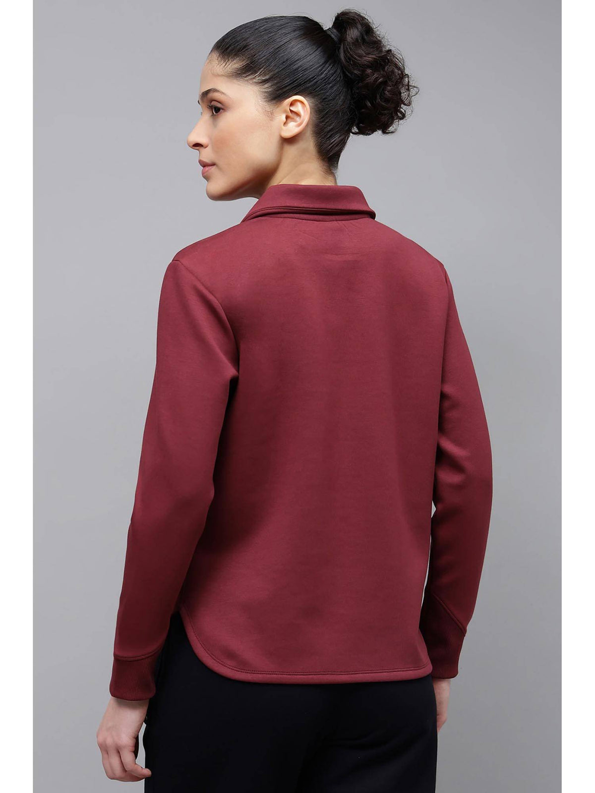 Maroon Women T-Shirt | PW43 - view 2