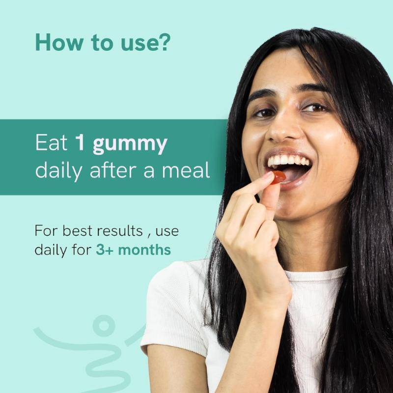 Multivitamin Gummies 60 Days Pack - Boosts Immunity - High Dietary Fibre, Iron & Biotin | BWS9 - view 4