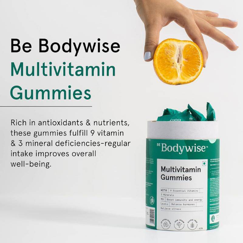 Multivitamin Gummies 60 Days Pack - Boosts Immunity - High Dietary Fibre, Iron & Biotin | BWS9 - view 5