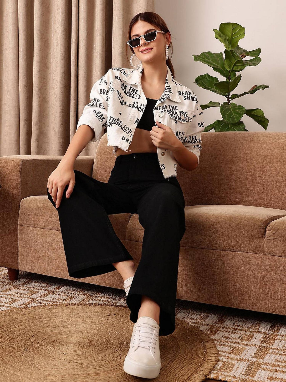 Black Denim Jeans | ST23 - view 2