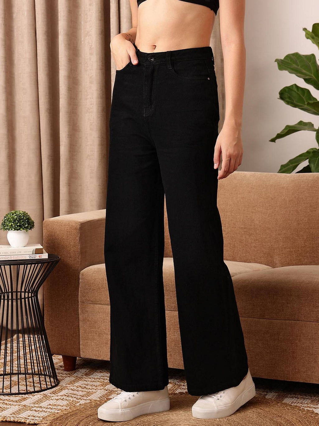 Black Denim Jeans | ST23 - view 3
