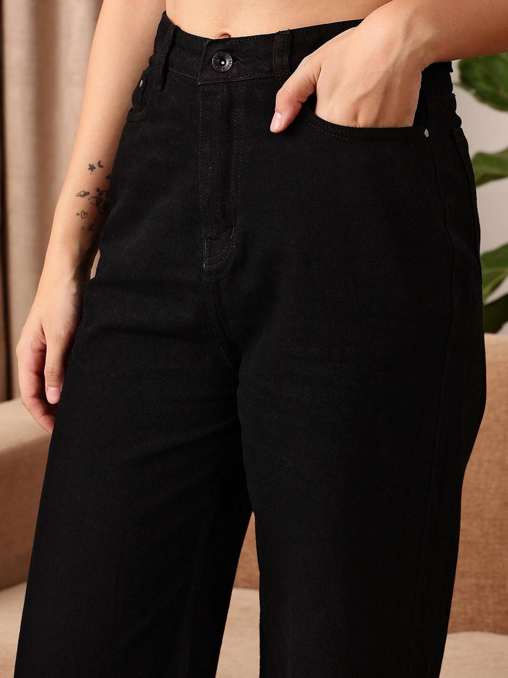 Black Denim Jeans | ST23 - view 5