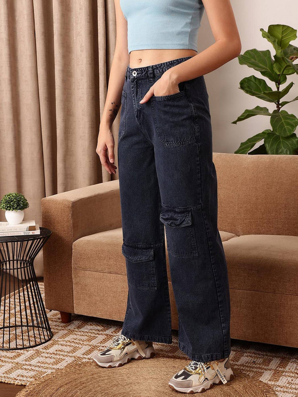 Blue Cargo Jeans | ST23 - view 3