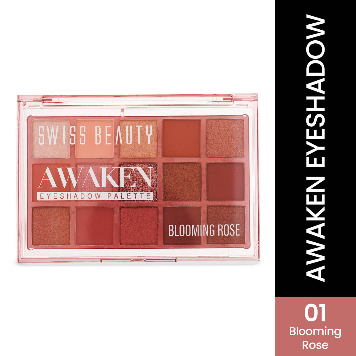 Awaken Eyeshadow Palette , Matte + Shimmer Finish , Long-Lasting | E20 - view 1