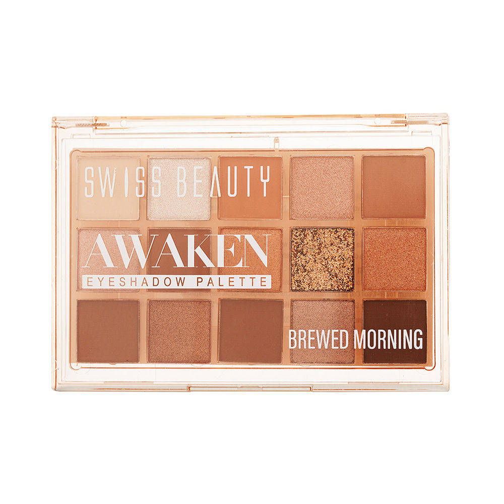 Awaken Eyeshadow Palette , Matte + Shimmer Finish , Long-Lasting | E20 - view 16
