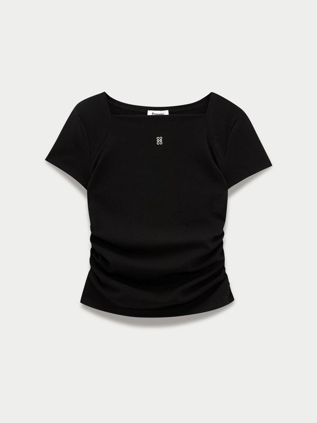 Square Neck Tee - Black | TS56 - view 1