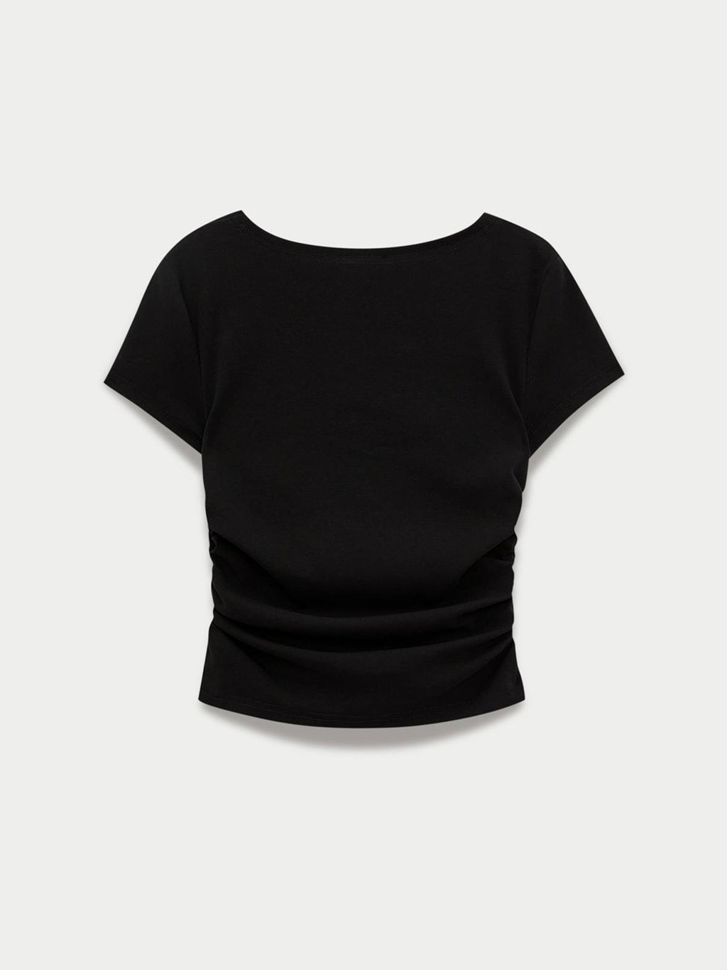 Square Neck Tee - Black | TS56 - view 4