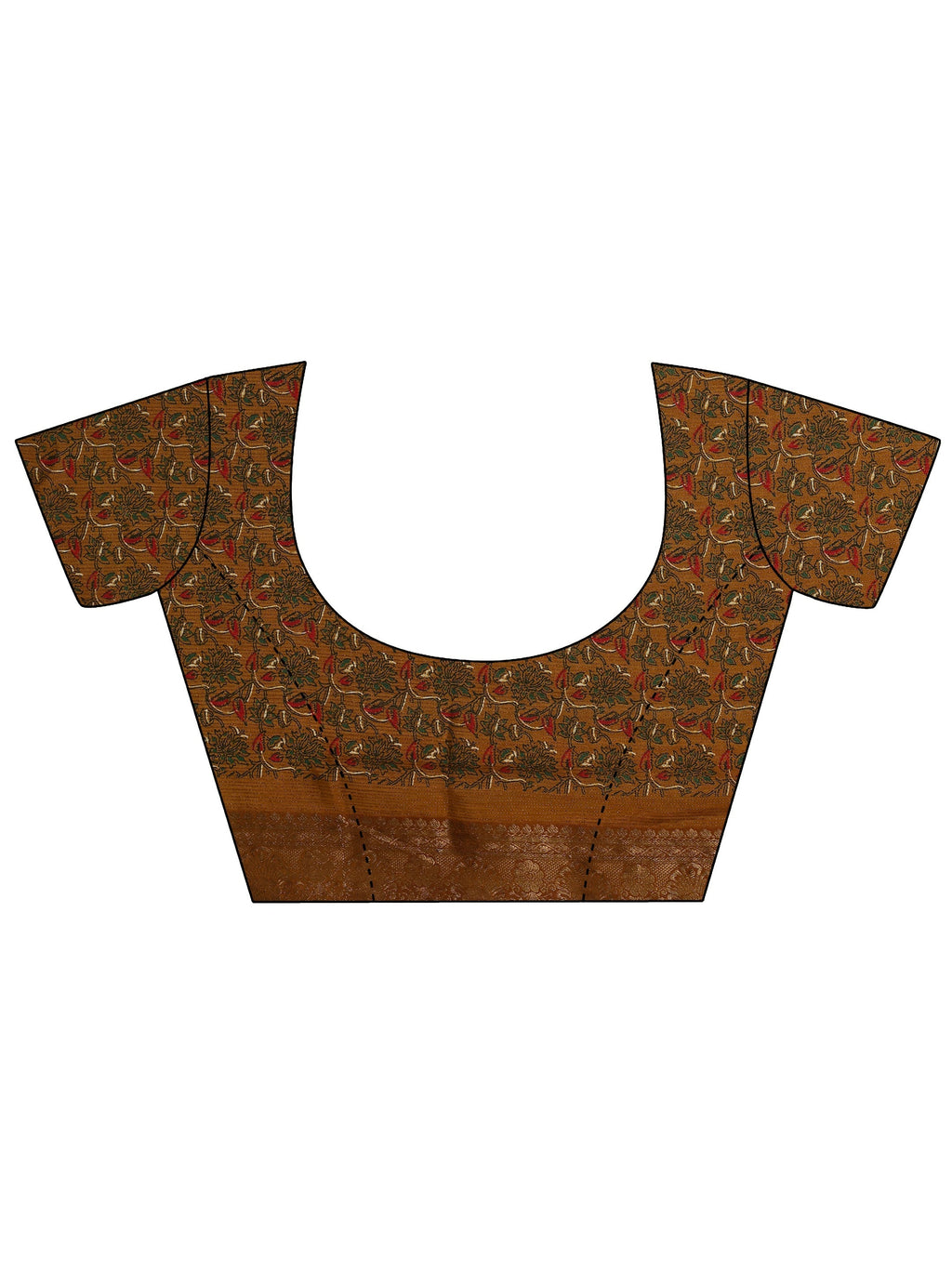 Libas Mustard Solid Silk Blend Saree With Unstitched Blouse Piece