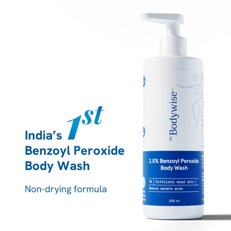 2.5% Benzoyl Peroxide Body Wash Treats Stubborn Back Acne | BWS9 - view 1
