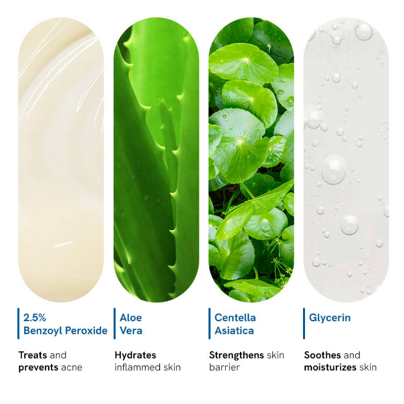 2.5% Benzoyl Peroxide Body Wash Treats Stubborn Back Acne | BWS9 - view 5