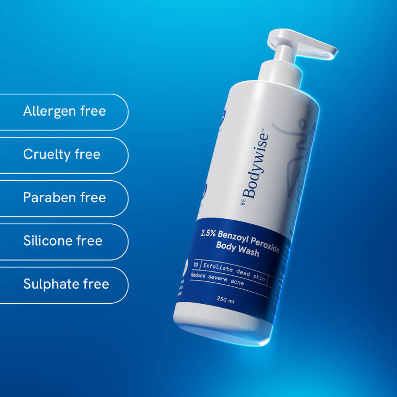 2.5% Benzoyl Peroxide Body Wash Treats Stubborn Back Acne | BWS9 - view 8