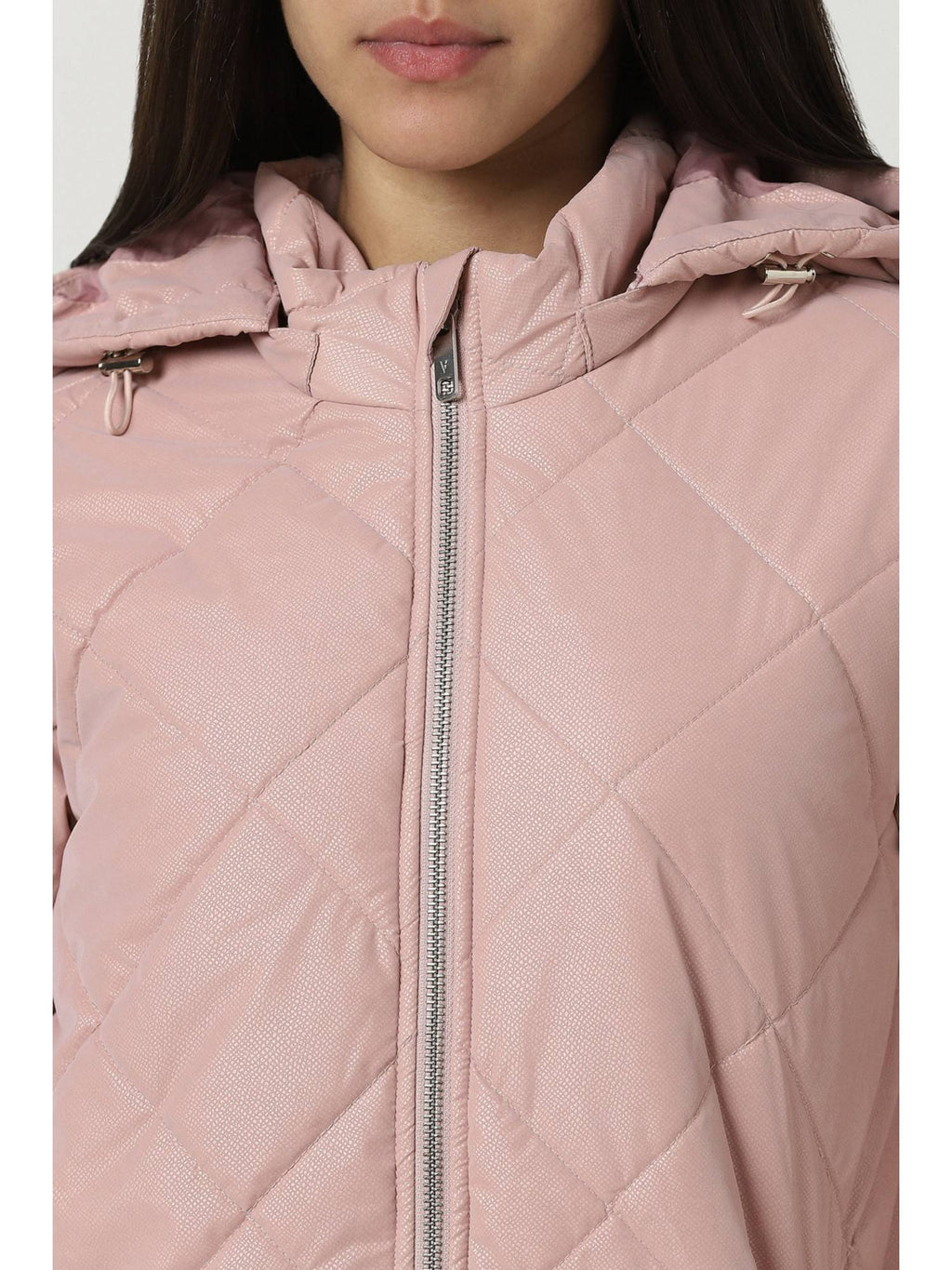 Women Pink Solid Casual Jacket | JC78 - view 5