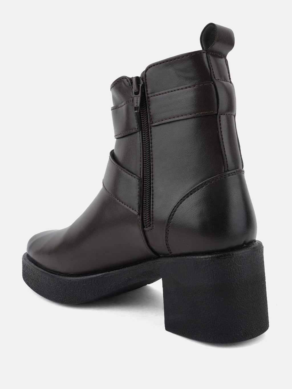 Black Square Toe Chelsea Boots for Women | BT61 - view 5