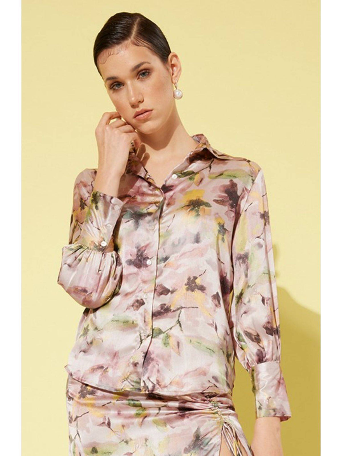 Women Green Comfort Tailored Fit Printed Casual Shirt | S67 - view 25