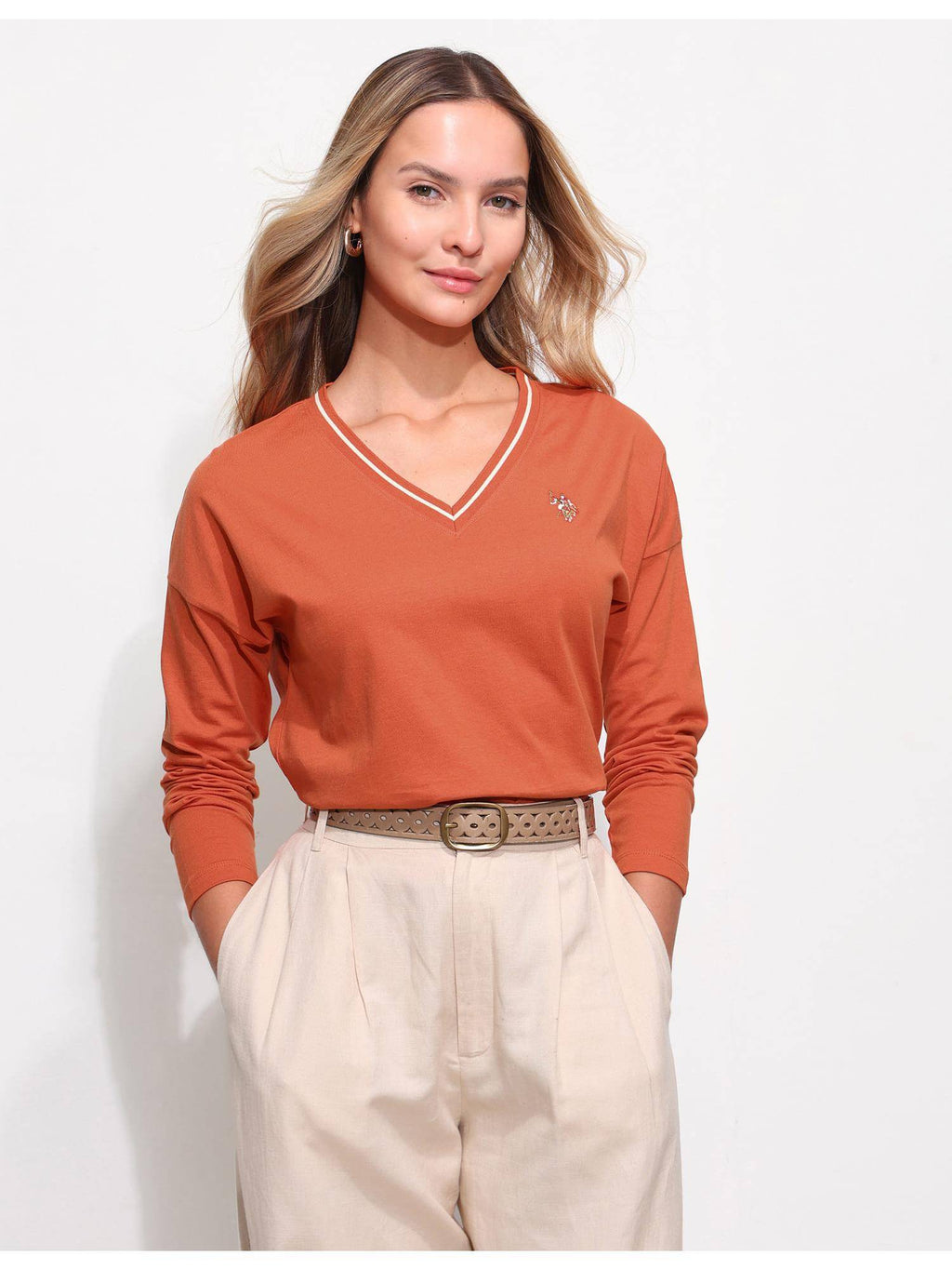 Oversized Fit Solid T-Shirt | PW43 - view 15
