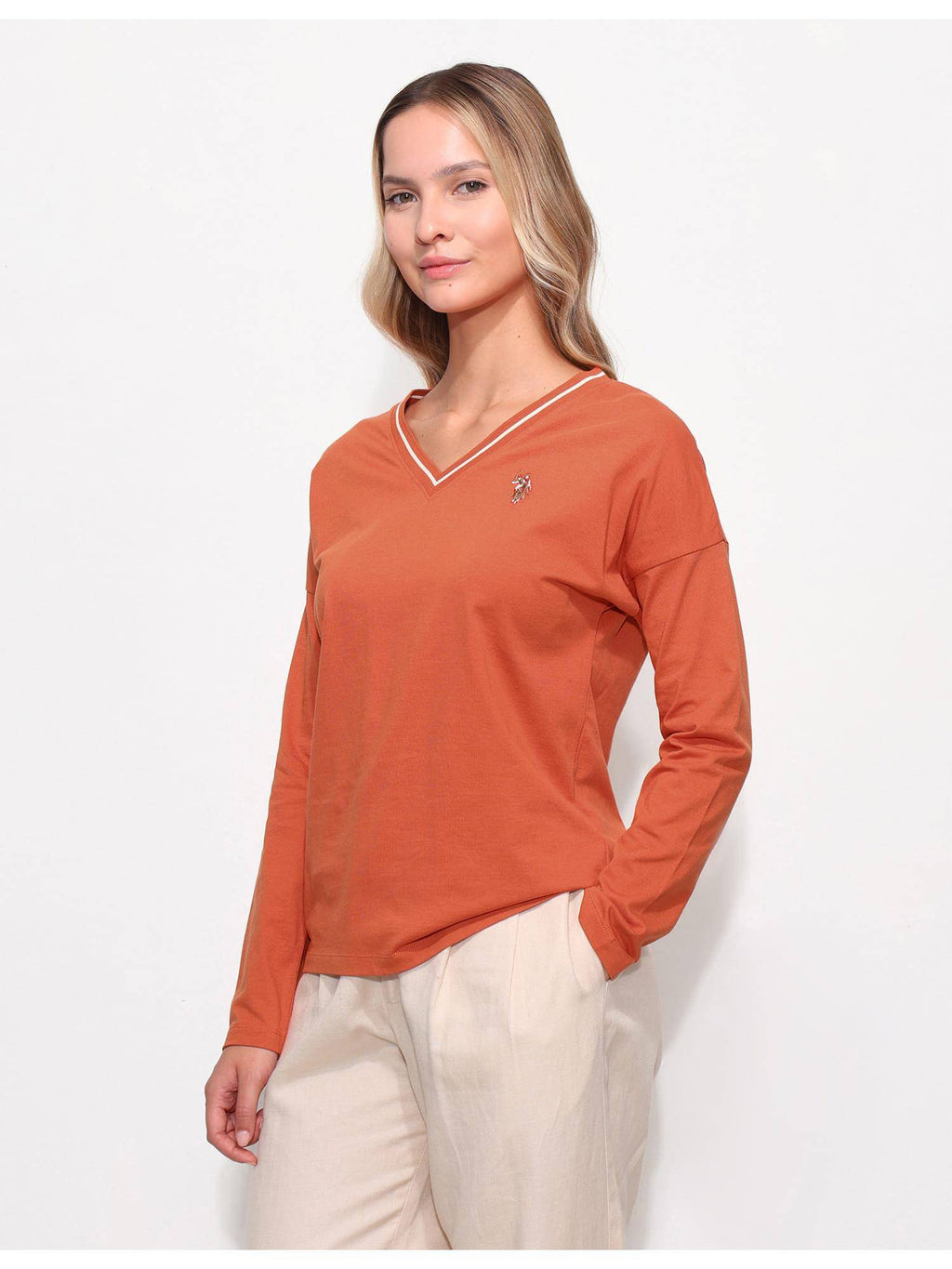 Oversized Fit Solid T-Shirt | PW43 - view 18