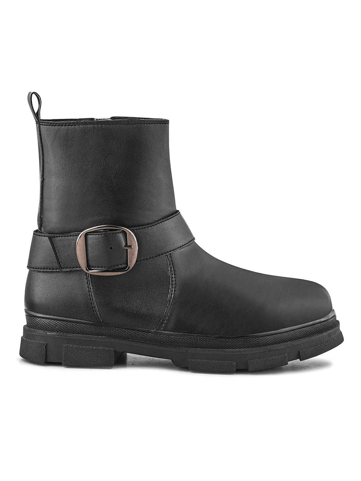 Women Black Buckle Boots | BT61 - view 6