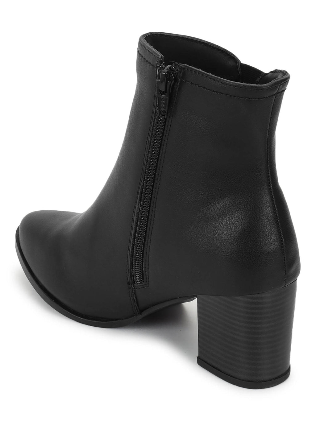 Maroon Solid Casual Boots | BT61 - view 15
